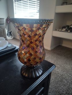 Mosaic Partylite Candle Holder