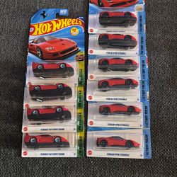 Hot Wheels Ferrari F40 And Sf90