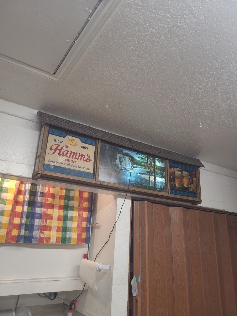 Vintage Hamm's Beer Neon Sign