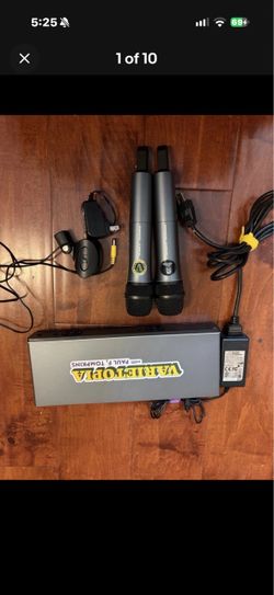 Sennheiser XSW 1-835 DUAL Wireless Microphone System 2 Transmitters