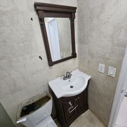 Valencia 25 in. W x 19 in. VANITY with MIRROR  99$