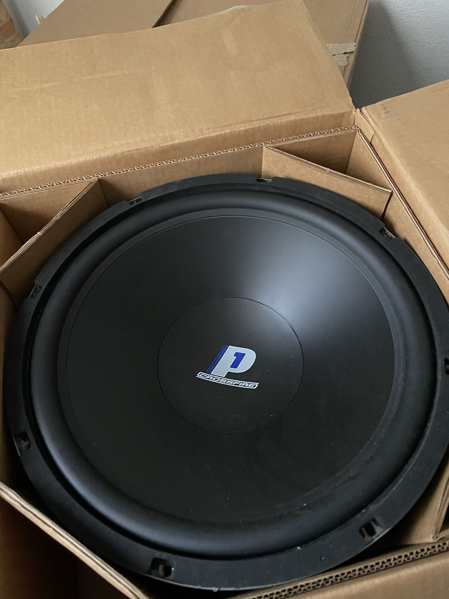 15” Crossfire subwoofer