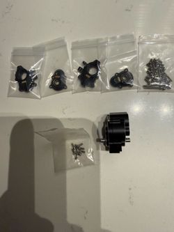 INJORA CNC Aluminum 24:1 Complete Transmission for 1/18 RC Crawler Redcat Ascent-18 Upgrade