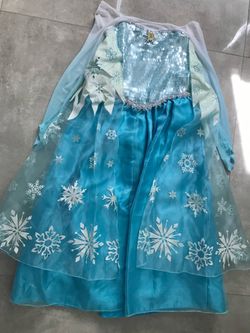 Disney Princess Elsa from Frozen - Dress Costume Kid Size 9/10