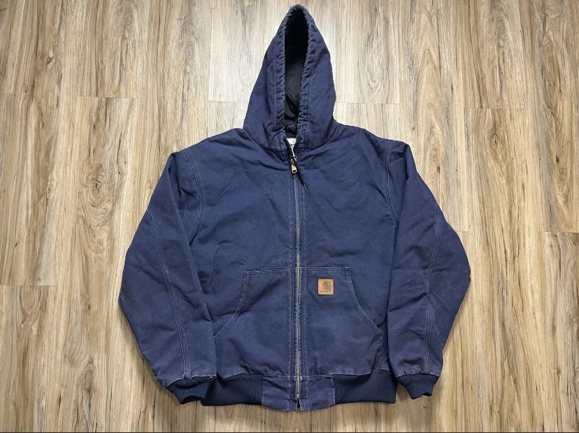 Navy Blue Carhartt Jacket