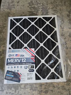 Brand New BNX TruFilter MERV 12 Air Filters – 20x25x4 (2-Pack)