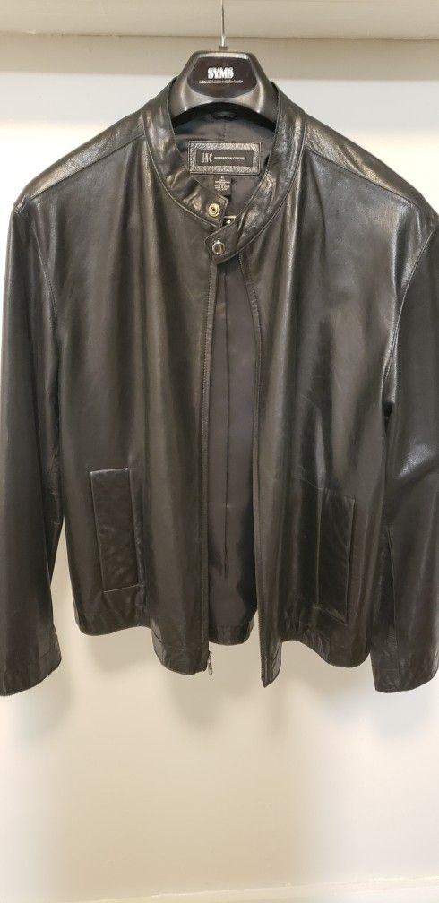 INC Men's Leather Jacket