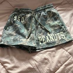 Camo Peanut Girl Shorts
