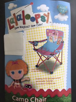LALALOOPSY Camp Chair Brand New