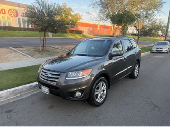 2012 Hyundai Santa Fe brown