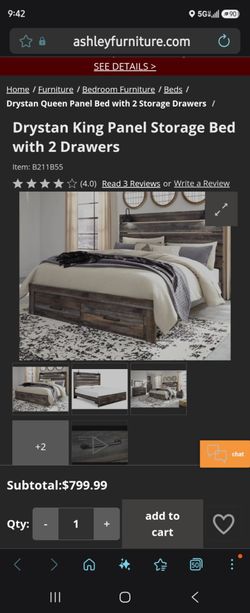 Beautiful King Size Bedroom Set