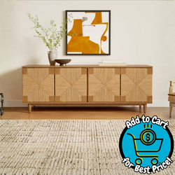 Safavieh Couture Roseanne Banana Stem Sideboard