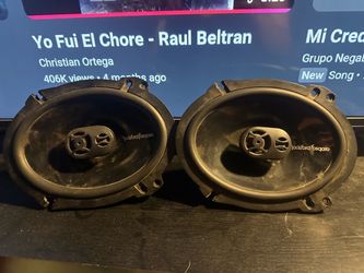 Rockford Fosgate Punch P1683 6x8 Speakers