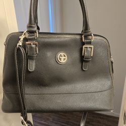 Black Leather Purse