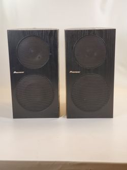 Pioneer A Jones Andrew Bookshelf Speaker Pair Set Black SP-BS21-LR