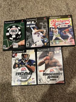 PlayStation 2 Games $5 Each