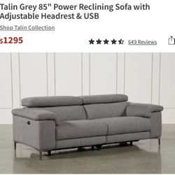 Reclining Sofa 