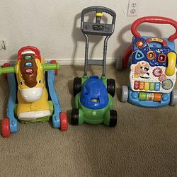 Educational toys are amazing! They're sturdy, easy to push, and have fun features that keep your child entertained while they learn. The music and sou