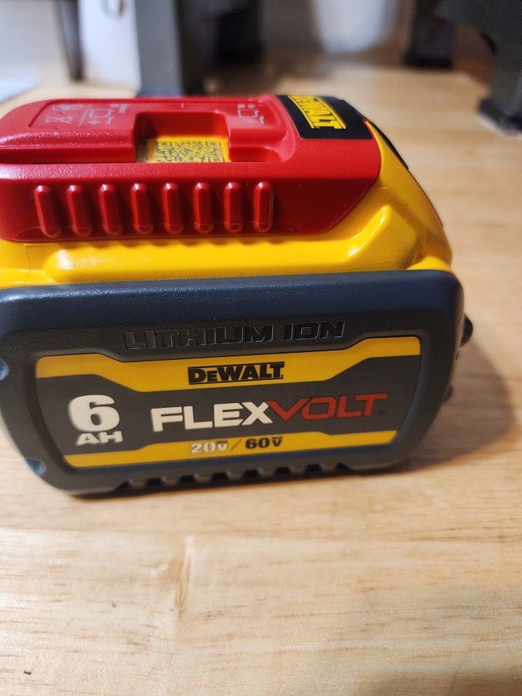 Dewalt Battery Flexvolt 6ah 