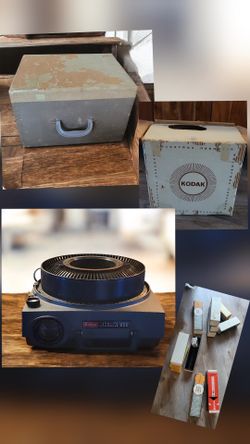 Kodak Carousel 650 Slide Projector – Excellent Condition – Fully Working – Complete with Original Box