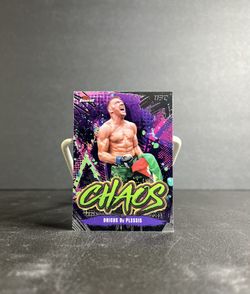 2024 Topps Finest UFC DRICUS Du PLESSIS Chaos Checkboard Refractor