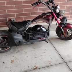 Custom Built Electric Fat Tire M1P Harley Clone Chopper