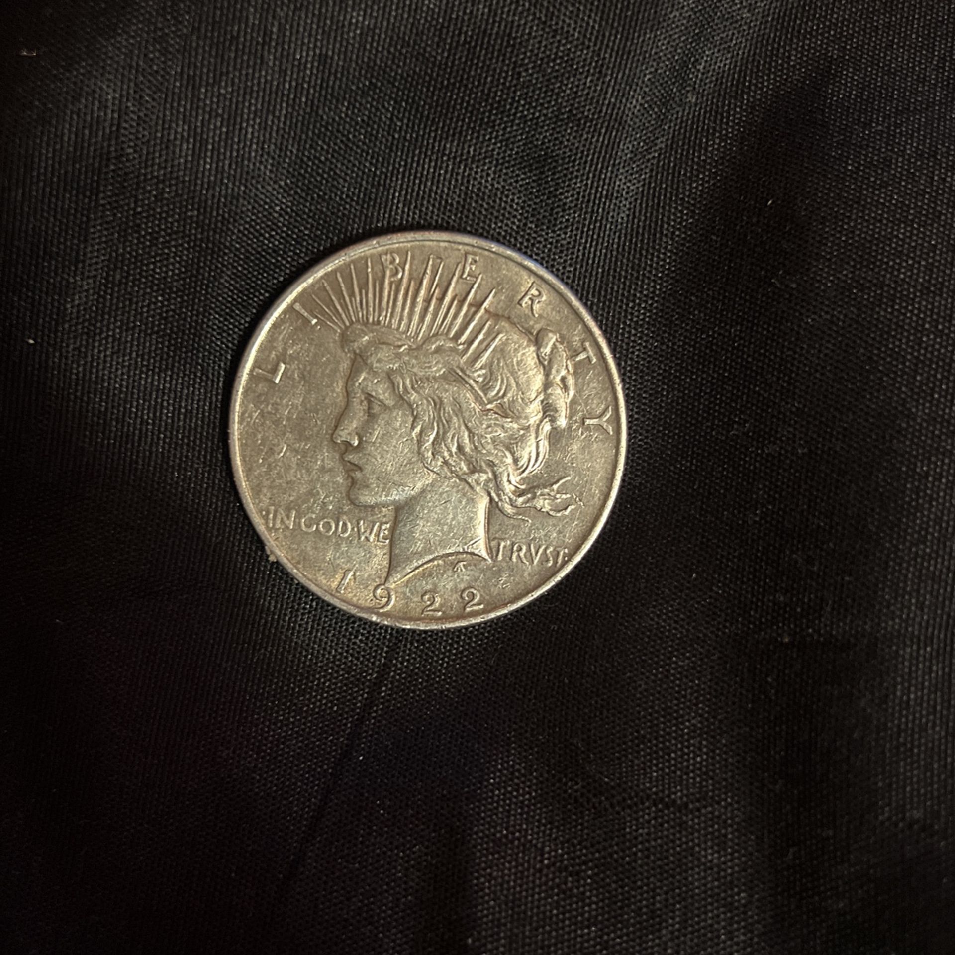 1922 SILVER COIN.