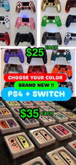 ♦️Brand NEW PS4 Controllers & Switch Joy-Cons compatible with Playstation 4 & Nintendo Switch Console • controller JoyCons Mario Zelda Pokemon