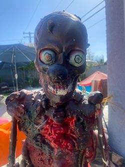Halloween skeleton zombie