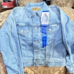Denim kalvin klein Jacket Woman