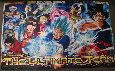 Dragon Ball Super Ccg Universe 7 The Ultimate Team Playmat