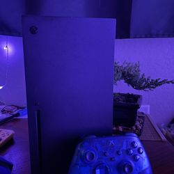 Perfect Xbox Series X 1TB With Blue Cypher Controller And Xbox Steel Series Wireless Headset  Adult-owned, smoke-free Home