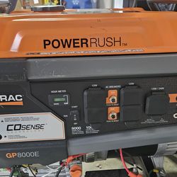 Generac 8000E Generator.