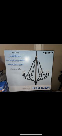 CARLOTTA 8-LIGHT CHANDELIER