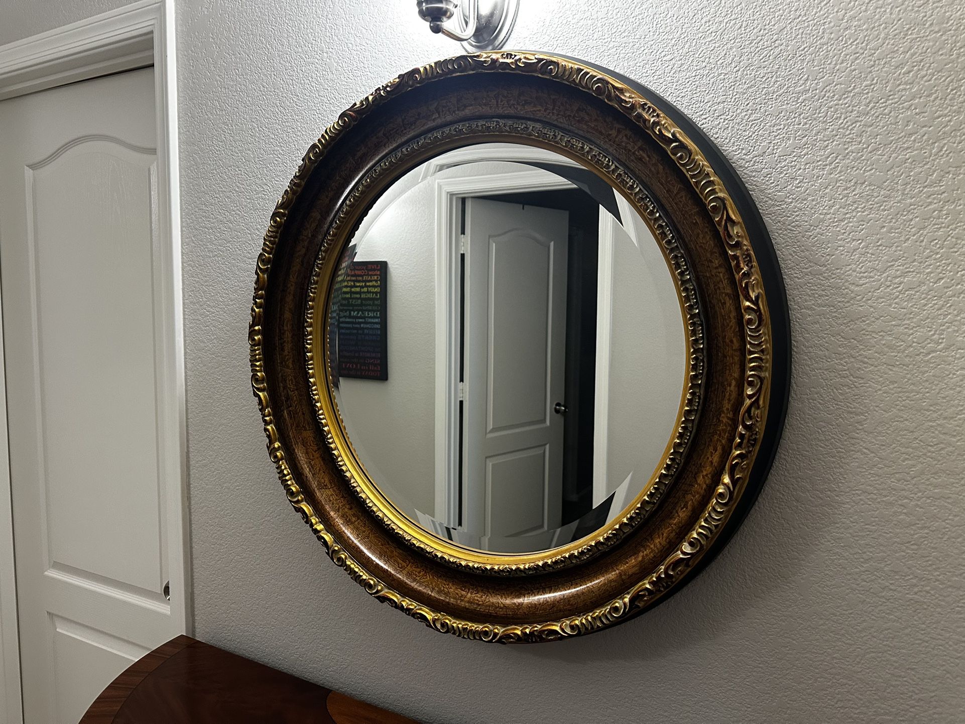 Hall Dresser and Mirror