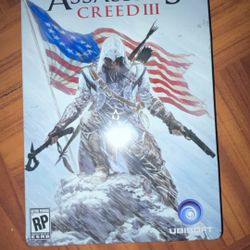 Assassin’s creed lll steel book and manuals 