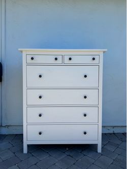 Tall White IKEA Dresser