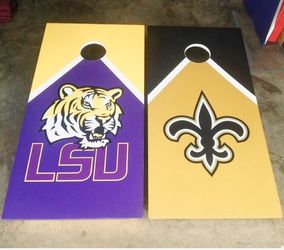 Cornhole game boards