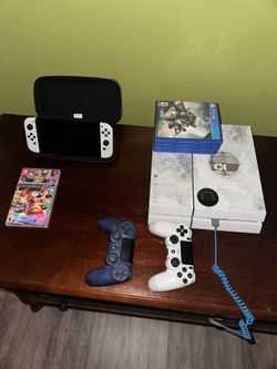 (TRADE) PS4 DESTINY EDITION & Nintendo Switch oled bundle