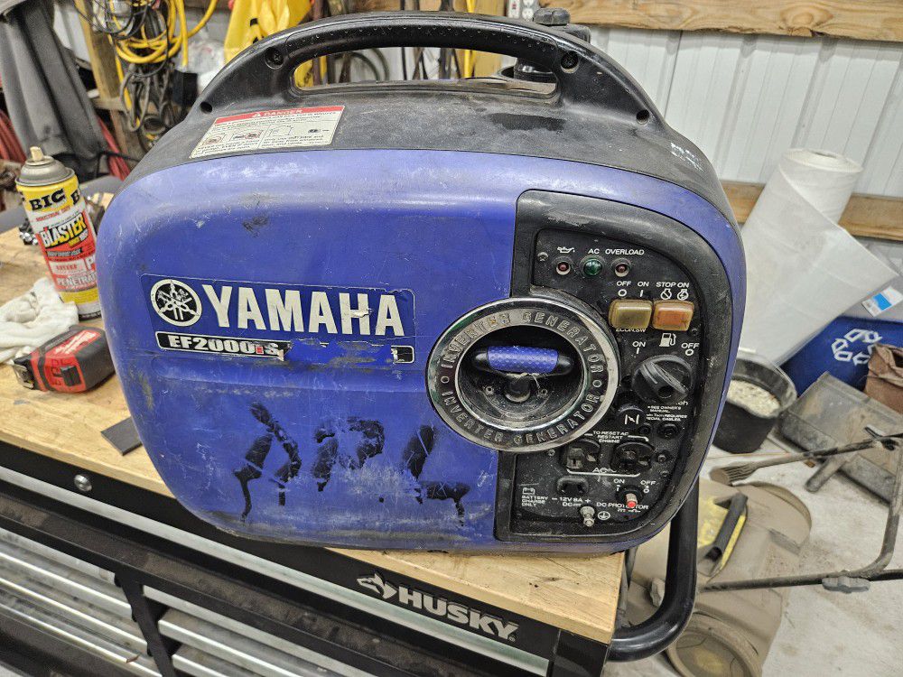 Yamaha Ef2000is Generator Runs Generates Power