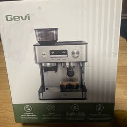 Gevi Professional 20 Bar Espresso Machine with Grinder, Steam Wand & Milk Frother