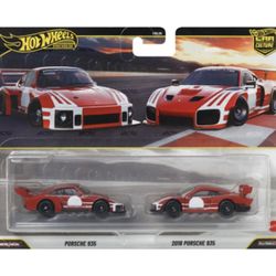 HOT WHEELS PREMIUM PORSCHE 935  PORSCHE 935 TWIN PACK