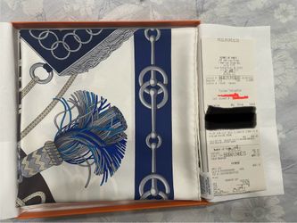 Authentic Hermes Silk Twill 90cm scarf