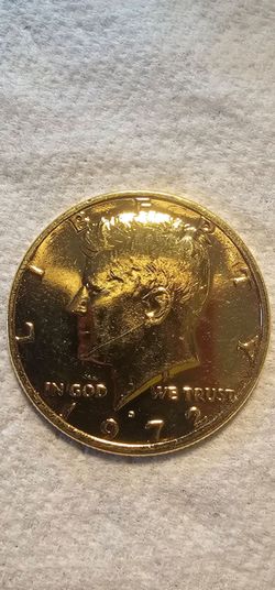 USA 1972 D GOLDEN HALF DOLLAR KENNEDY.