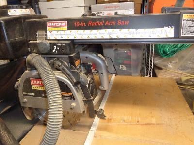 Craftsman 10-in Radial Arm Saw w/Stand