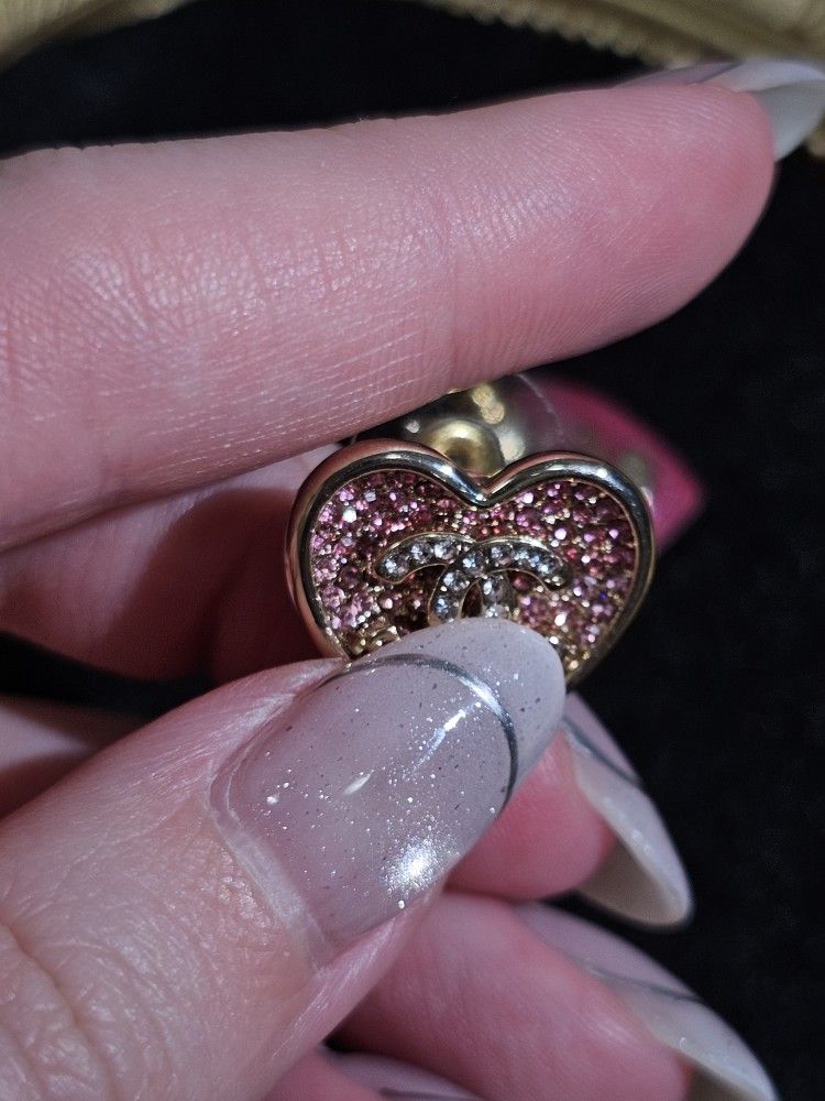 Pink Crystals Antique