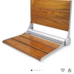 Teak Wood Shower Seat 18”