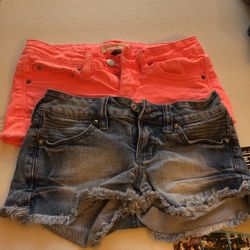 Girls Shorts Size 0 $1.00 For 2