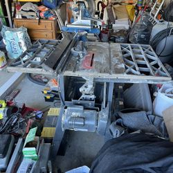 Vintage Craftsman Contractor Series Table saw 