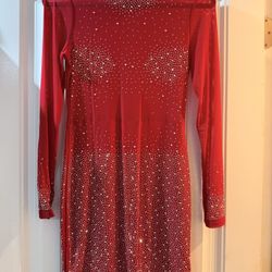 Red Sparkly Dress